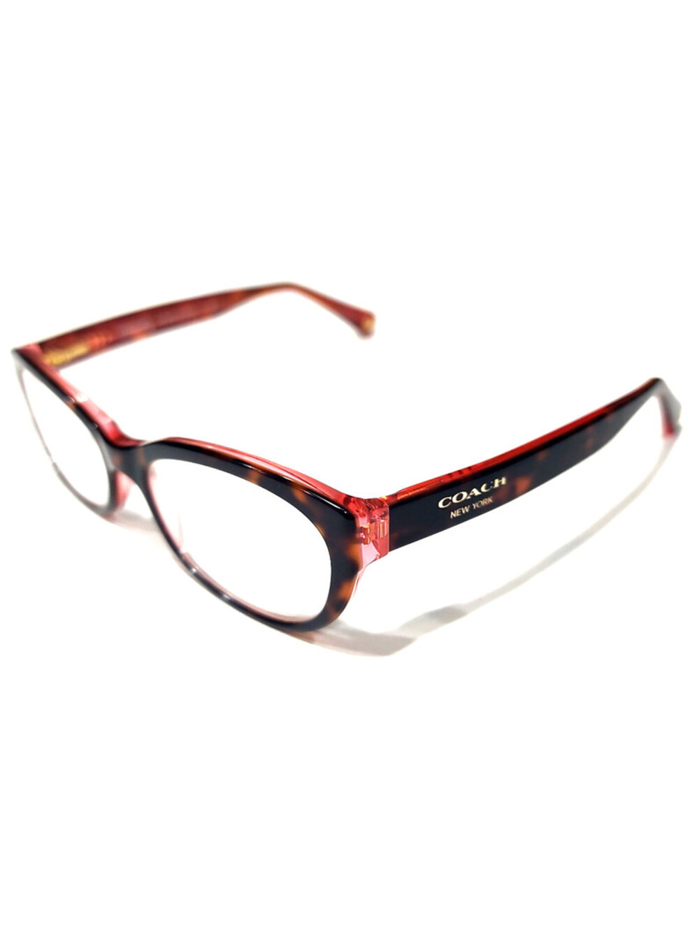 Coach HC6041 5113 Small Petite Tortoise Pink Oval Eyeglasses 49-19 135